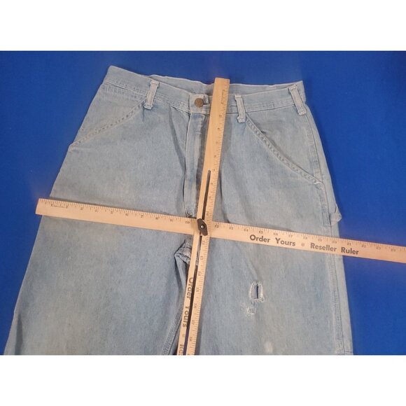 Vintage 90s SMITH'S Denim Jeans Pants Men's Size 32 Made in America Carpenter - Picture 7 of 16